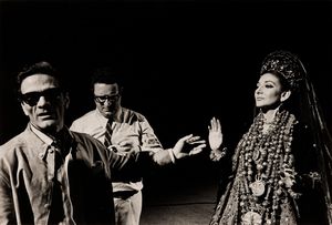 TAZIO SECCHIAROLI - Pier Paolo Pasolini e Maria Callas