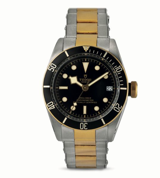 TUDOR : Black Bay ref 79733 acciaio e oro con ghiera girevole, movimento automatico completo di scatola e garanzia  - Asta Orologi da Polso - Associazione Nazionale - Case d'Asta italiane