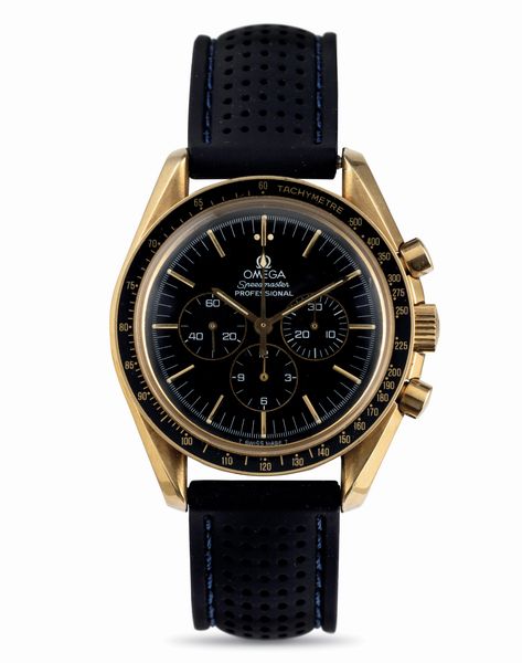 OMEGA : Speedmaster Jubilee ref 145.0052 edizione limitata del 1992 per commemorare il 50 anniversario della nascita dello Speedmaster  - Asta Orologi da Polso - Associazione Nazionale - Case d'Asta italiane