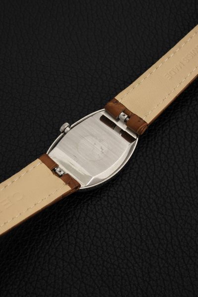 MOVADO : Ovale Allonge in oro bianco 18k con personalizzazione di Bvlgari sul quadrante  - Asta Orologi da Polso - Associazione Nazionale - Case d'Asta italiane