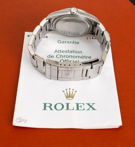 ROLEX : Explorer I ref 114270, quadrante nero numeri Arabi, movimento automatico accompagnato da garanzia originale  - Asta Orologi da Polso - Associazione Nazionale - Case d'Asta italiane