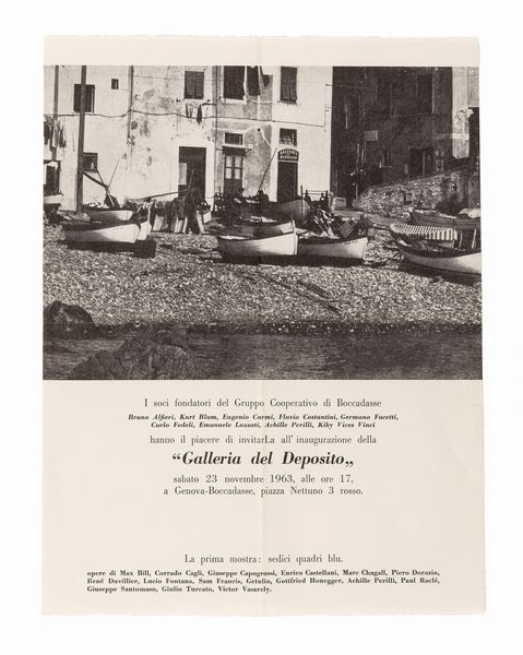 Kurt Blum : Senza titolo (Galleria del Deposito)  - Asta Fotografia: Under 1k - Associazione Nazionale - Case d'Asta italiane