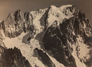 Alessio Nebbia, Attribuito a - Monte Bianco Grand Jorasses