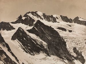 VITTORIO SELLA - Il Gran Paradiso dal Col Baretti