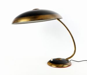 Lampada da tavolo Bauhaus, Henry Gerhard per Helo Leuchten, Germania, Anni Quaranta  - Asta Design e arti decorative del XX secolo - Associazione Nazionale - Case d'Asta italiane