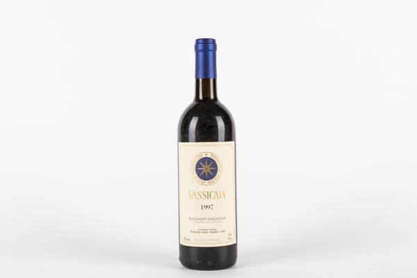 Italia : Sassicaia 1997 (1 bt)  - Asta Vini e Distillati - Associazione Nazionale - Case d'Asta italiane