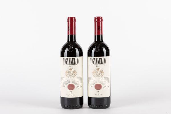 Italia : Tignanello 2019 (2 bt)  - Asta Vini e Distillati - Associazione Nazionale - Case d'Asta italiane