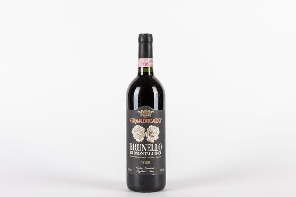 Italia : Granducato Brunello di Montalcino DOCG 1998 (1 bt)  - Asta Vini e Distillati - Associazione Nazionale - Case d'Asta italiane