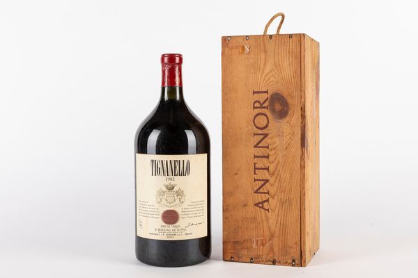 Italia : Tignanello 1982 3L  - Asta Vini e Distillati - Associazione Nazionale - Case d'Asta italiane