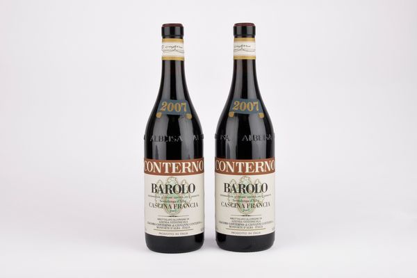 Italia : Barolo Giacomo Conterno 2007 (2 BT)  - Asta Vini e Distillati - Associazione Nazionale - Case d'Asta italiane