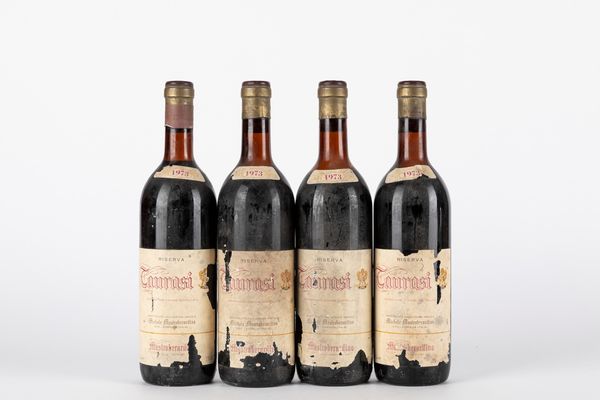 Italia : Mastroberardino Taurasi Riserva 1973 (4 BT)  - Asta Vini e Distillati - Associazione Nazionale - Case d'Asta italiane