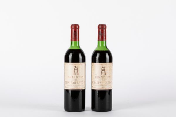 FRANCIA : Latour 1970 (2 BT)  - Asta Vini e Distillati - Associazione Nazionale - Case d'Asta italiane