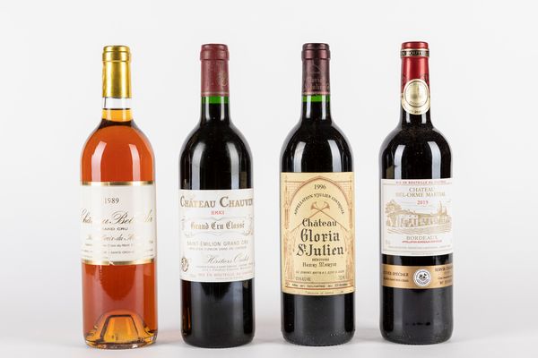 FRANCIA : Selezione Bordeaux (4 BT)  - Asta Vini e Distillati - Associazione Nazionale - Case d'Asta italiane