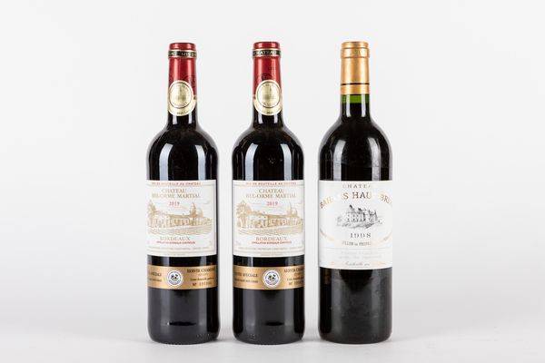 FRANCIA : Selezione Bordeaux (3 Bt)  - Asta Vini e Distillati - Associazione Nazionale - Case d'Asta italiane