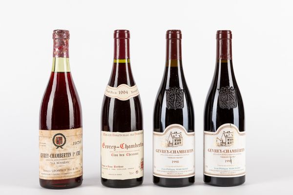 FRANCIA : Selezione Gevrey Chambertin (4 Bt)  - Asta Vini e Distillati - Associazione Nazionale - Case d'Asta italiane