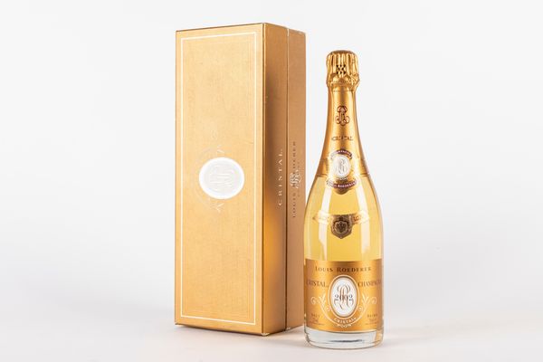 FRANCIA : Louis Roederer Cristal Millesime Brut, 2002 (1 bt)  - Asta Vini e Distillati - Associazione Nazionale - Case d'Asta italiane