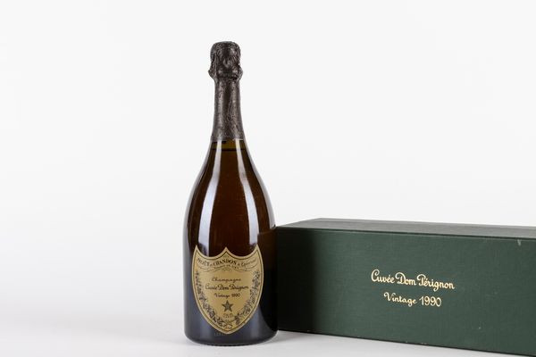 FRANCIA : Dom Perignon 1990 (1 Bt)  - Asta Vini e Distillati - Associazione Nazionale - Case d'Asta italiane