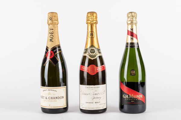 FRANCIA : Selezione Champagne (3 BT)  - Asta Vini e Distillati - Associazione Nazionale - Case d'Asta italiane