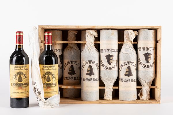 FRANCIA : CHATEAU ANGELUS 2000 (12 BT)  - Asta Vini e Distillati - Associazione Nazionale - Case d'Asta italiane