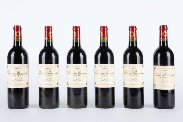 FRANCIA : CHATEAU BRANAIRE DUCRU 2000 (6 BT)  - Asta Vini e Distillati - Associazione Nazionale - Case d'Asta italiane