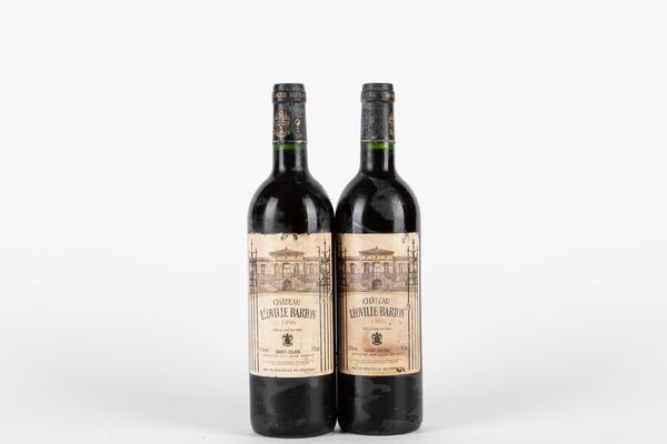 FRANCIA : CHATEAU LEOVILLE BARTON 1996 (2 BT)  - Asta Vini e Distillati - Associazione Nazionale - Case d'Asta italiane