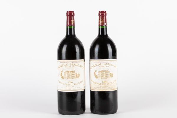 FRANCIA : CHATEAU MARGAUX MAGNUM 1996 (2 BT)  - Asta Vini e Distillati - Associazione Nazionale - Case d'Asta italiane