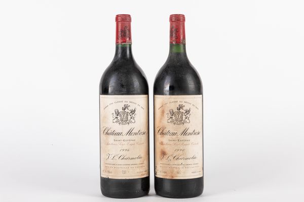 FRANCIA : CHATEAU MONTROSE MAGNUM 1996 (2 BT)  - Asta Vini e Distillati - Associazione Nazionale - Case d'Asta italiane