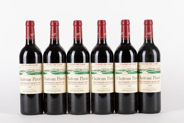 FRANCIA : CHATEAU PAVIE 1999 (6 BT)  - Asta Vini e Distillati - Associazione Nazionale - Case d'Asta italiane