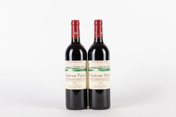 FRANCIA : CHATEAU PAVIE 1999 (2 BT)  - Asta Vini e Distillati - Associazione Nazionale - Case d'Asta italiane