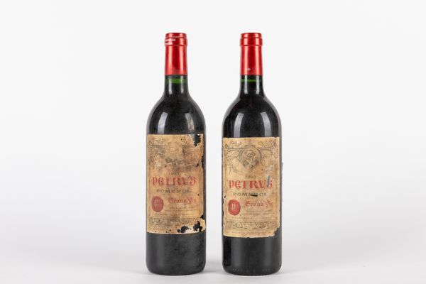 FRANCIA : PETRUS 1993 (2 BT)  - Asta Vini e Distillati - Associazione Nazionale - Case d'Asta italiane