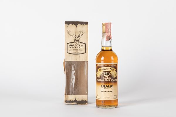 Scozia : Oban 1962 Gordon and MacPhail 20 Year Old  - Asta Vini e Distillati - Associazione Nazionale - Case d'Asta italiane