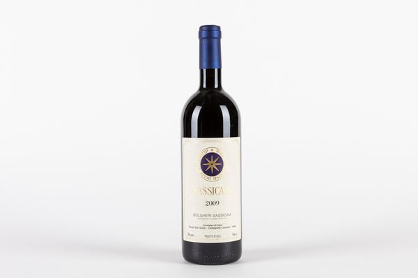 Italia : Sassicaia 2009  - Asta Vini e Distillati - Associazione Nazionale - Case d'Asta italiane