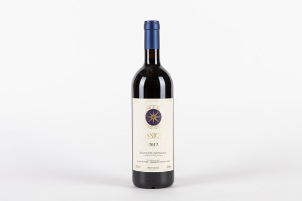 Italia : Sassicaia 2012  - Asta Vini e Distillati - Associazione Nazionale - Case d'Asta italiane