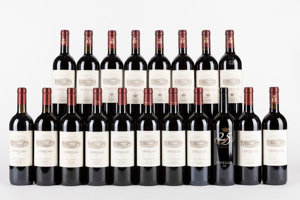 Italia : Verticale Ornellaia 2002 - 2020 (19 bt)  - Asta Vini e Distillati - Associazione Nazionale - Case d'Asta italiane