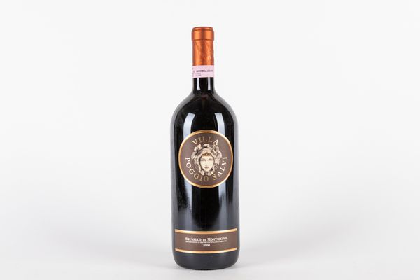 Italia : Villa Poggio Salvi, Brunello di Montalcino DOCG Magnum 2000 (1 bt)  - Asta Vini e Distillati - Associazione Nazionale - Case d'Asta italiane