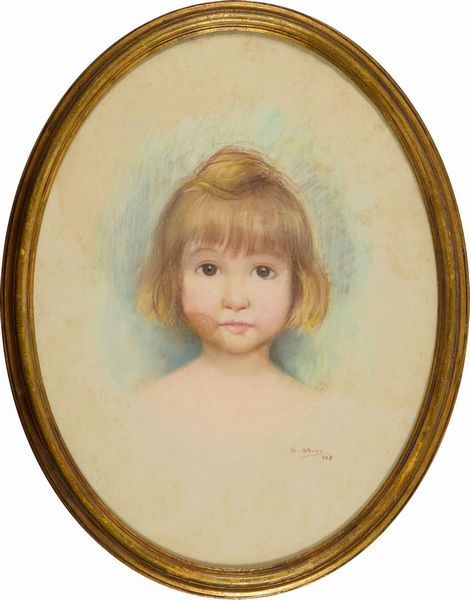 Guglielmo Ghini : Ritratto di bambina  - Asta Asta di Arte Moderna e Contemporanea - Associazione Nazionale - Case d'Asta italiane