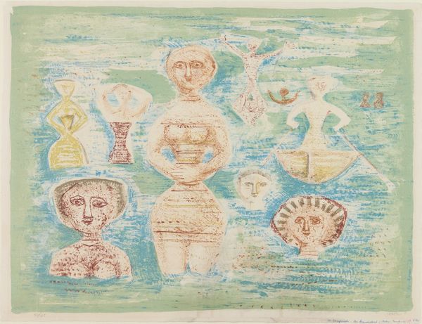 Massimo Campigli : Le bagnanti  - Asta Asta di Arte Moderna e Contemporanea - Associazione Nazionale - Case d'Asta italiane