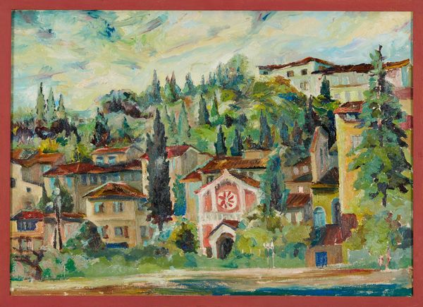 Anonimo : Colline di Fiesole  - Asta Asta di Arte Moderna e Contemporanea - Associazione Nazionale - Case d'Asta italiane