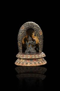 BUDDHA - Buddha in bronzo brunito