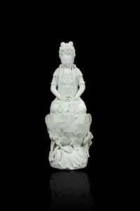 GUANYIN - Guanyin in porcellana blanc de chine