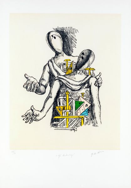 Giorgio de Chirico : Gli Archeologi  - Asta Grafica Internazionale e Multipli d'Autore - Associazione Nazionale - Case d'Asta italiane