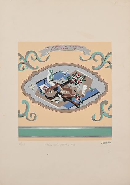 Gino Severini : Una ricerca di Radici - 3 serigrafie d'aprs  - Asta Grafica Internazionale e Multipli d'Autore - Associazione Nazionale - Case d'Asta italiane