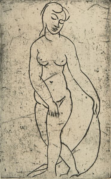 André Derain, Attribuito a : Piccolo nudo  - Asta Grafica Internazionale e Multipli d'Autore - Associazione Nazionale - Case d'Asta italiane