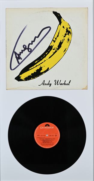 Andy Warhol : Cover dell'album Velvet Underground & Nico  - Asta Grafica Internazionale e Multipli d'Autore - Associazione Nazionale - Case d'Asta italiane