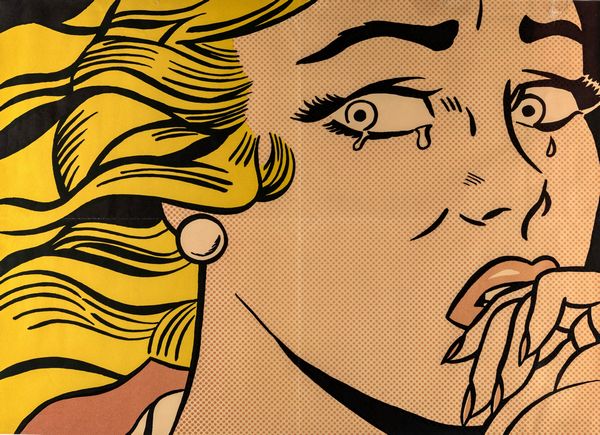 Roy Lichtenstein : Crying Girl  - Asta Grafica Internazionale e Multipli d'Autore - Associazione Nazionale - Case d'Asta italiane