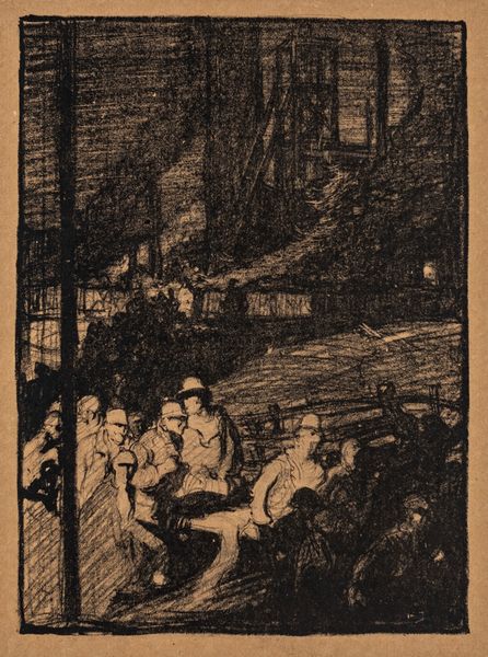 Frank Brangwyn : The mine  - Asta Grafica Internazionale e Multipli d'Autore - Associazione Nazionale - Case d'Asta italiane