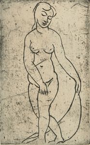 André Derain, Attribuito a - Piccolo nudo