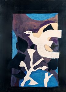 Georges Braque - Uccello e loto