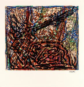 Jean-Paul Riopelle - Senza titolo