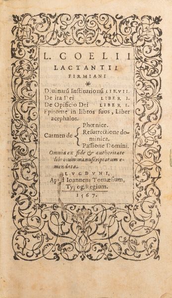 Ficino, Marsilio : Divini Platonis Opera Omnia quae extant, ex Latina Marsilii Ficini versione  - Asta Libri, Autografi e Stampe - Associazione Nazionale - Case d'Asta italiane